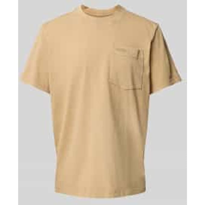 T-shirt met borstzak