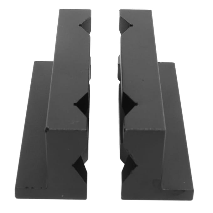2 Stuks Bankschroefbekken Pads Aluminiumlegering Magnetische Bankschroef Bek Blok Klem Inzetstuk Beschermpad