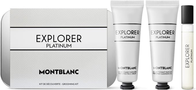 Mont Blanc - Explorer Platinum - Grooming Kit - 3 Delig - 67.5 ml