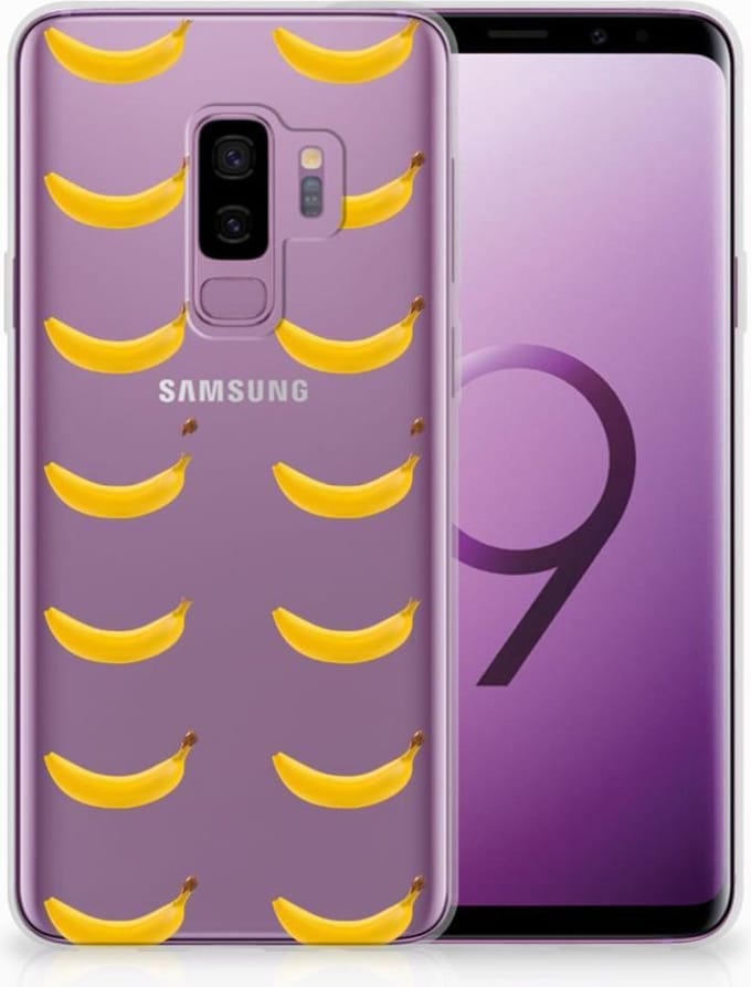 Samsung Galaxy S9 Plus Siliconen Case Banana
