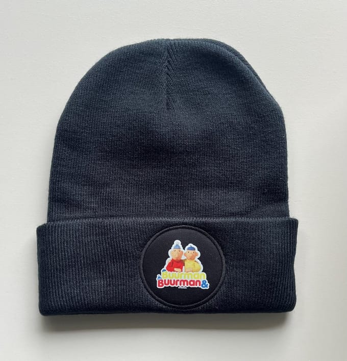 Buurman en Buurman Muts - Logo Marineblauw
