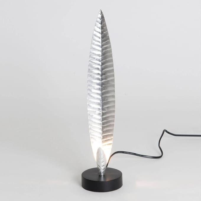 Holländer Tafellamp Penna zilver hoogte 38 cm