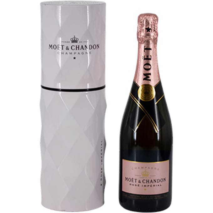 Moët & Chandon Rose Imperial metalen giftbox