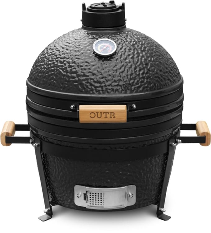 Kamado BBQ van OUTR - Medium 40 - Zwart