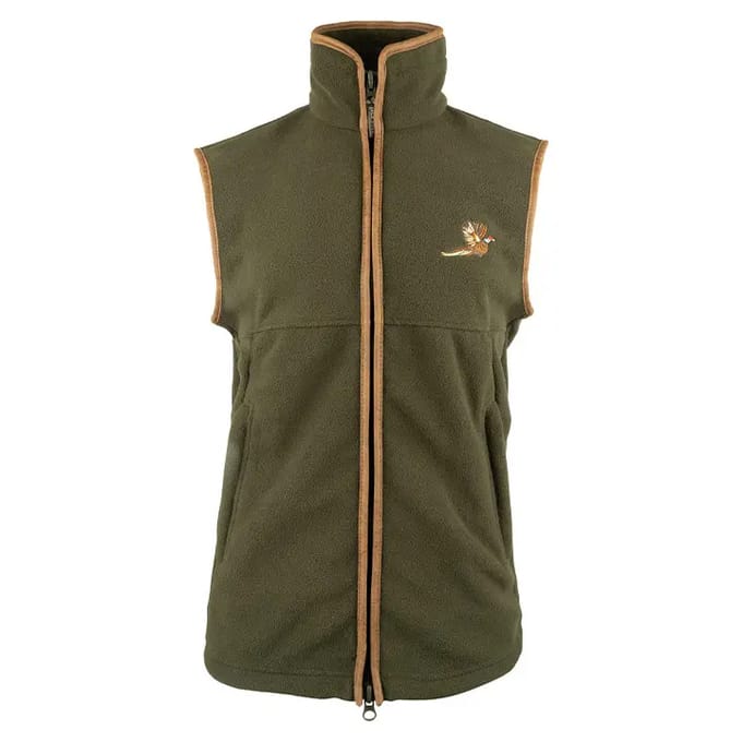 Mouwloze fleece full zip Jack Pyke