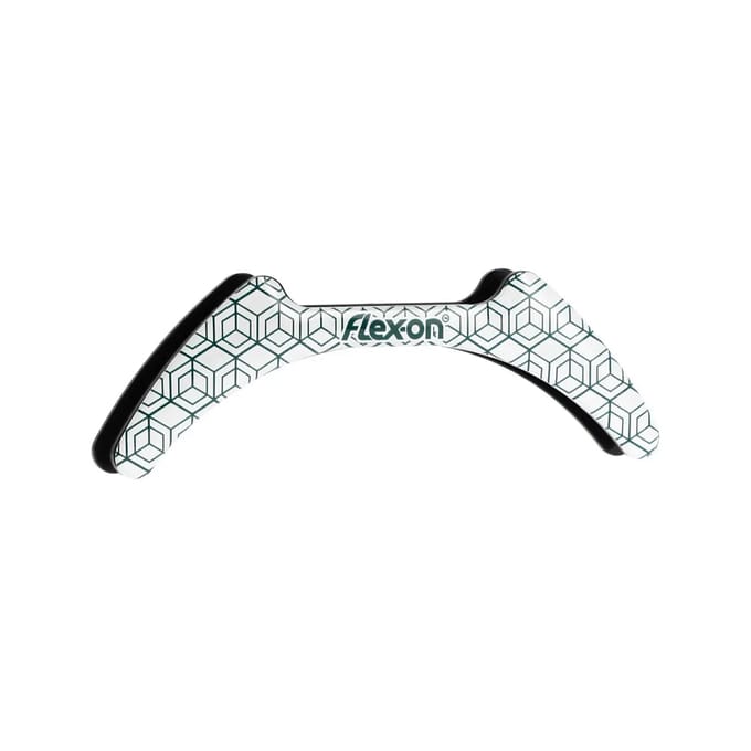 Witte Groene Teugel Stickers Flex-On Cubic