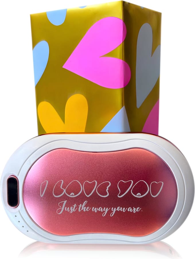 Handwarmer en Powerbank, Cadeau Idee voor Mannen / Vrouwen Verjaardag