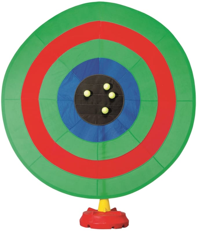 Spordas golf spel Pop Up Giant Golf Target voor kinderen en sport.