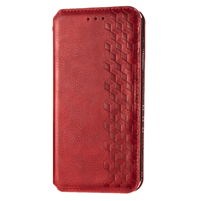 CaseBody Samsung Galaxy S20 Cubic Hoesje met Magneetsluiting Rood