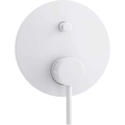 Herzbach DEEP WHITE concealed bath and shower mixer 23.220035.1.07