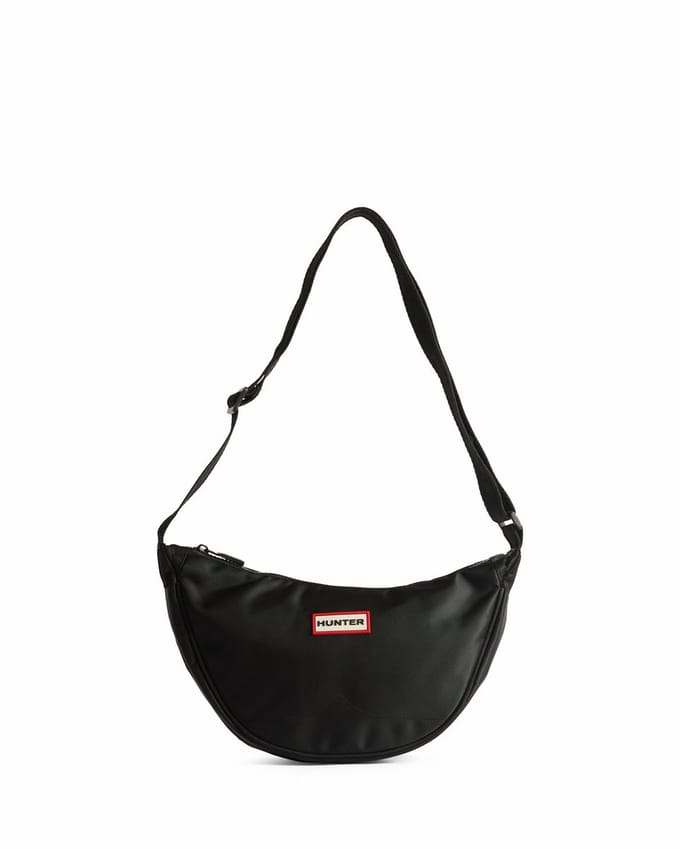 Hunter - Claymorie Nylon Sling - Unisex - Tassen - Zwart