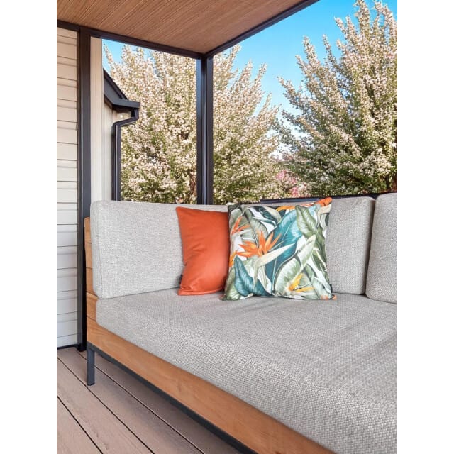 NOVÉE Sierkussen paradise flower outdoor | 45 x 45 cm | katoen/polyester