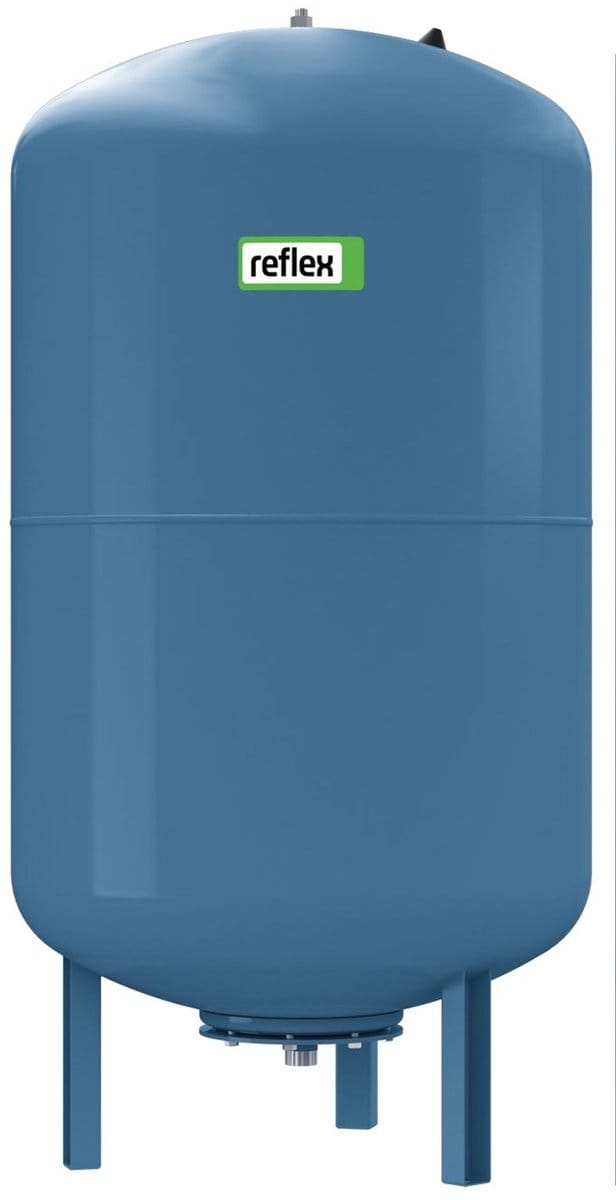 Reflex Winkelmann Reflex Refix DE 50, niet-doorstroomd membraan drukhoudvat, blauw, 10/4 bar, 7306005