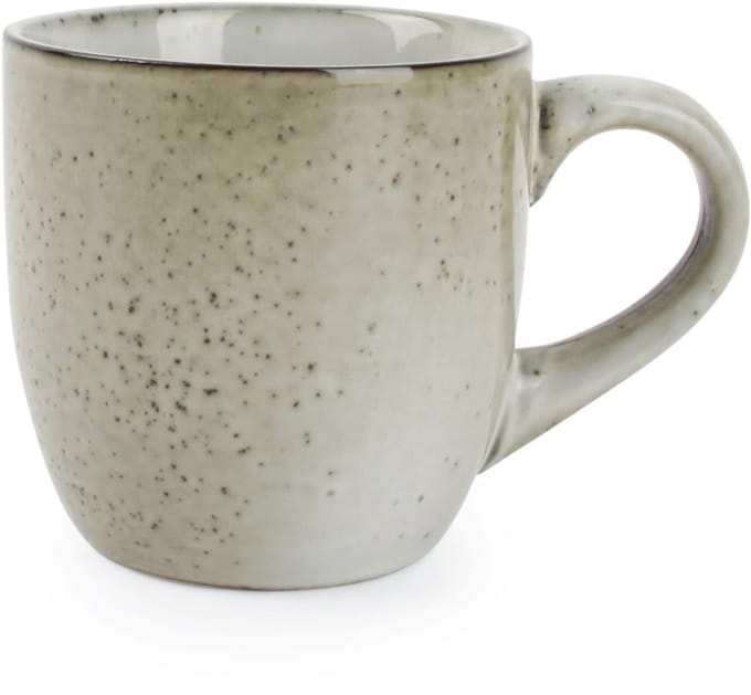 Salt & Pepper Koffiekopjes Artisan - Espressokopje - Aardewerk Groen - Vaatwasser- en Magnetronbestendig - 220 ml - 4 Stuks