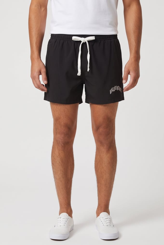 In Gold We Trust The Killer Swimshort Black Größe: M | Bademode Outlet | Unisex | Schwarz