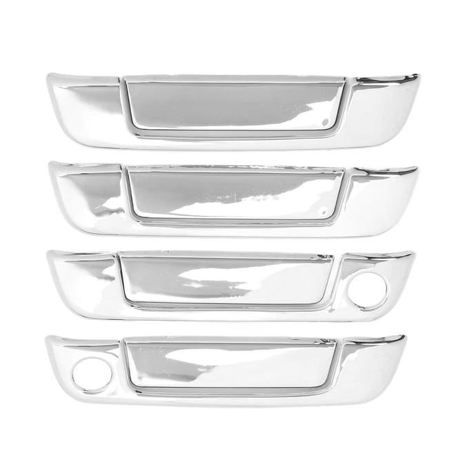4 Sets Buitendeurklink Cover ABS Chroom Weerbestendig Vervanging voor E32 E34 E36 white
