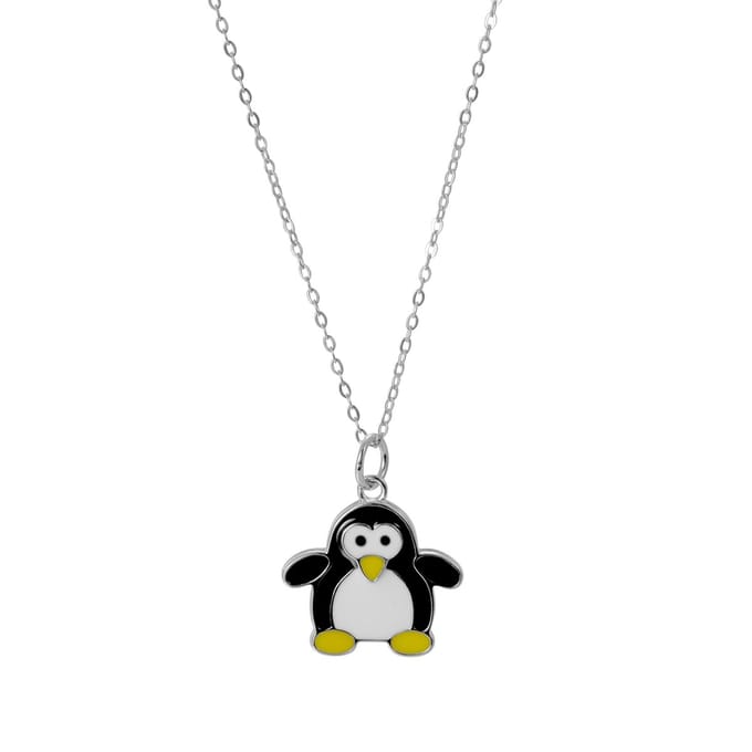 Orphelia ZH-7455 - Ketting + Hanger Pinguin - Zilver 925 - 42 cm