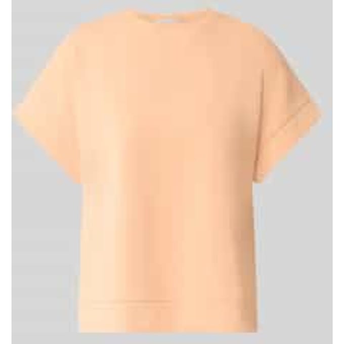 T-shirt met elastische boorden