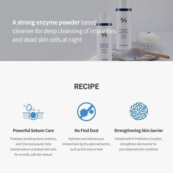 Dr. Ceuracle - Pro Balance Night Enzyme Wash - Gezichtsreiniger