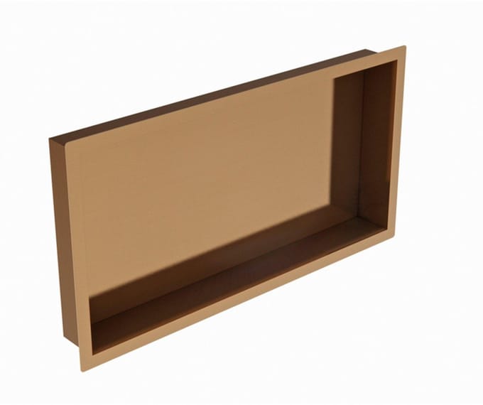 FugaFlow Eccelente Acces Inbouwnis - 30x60x7cm - Geborsteld koper