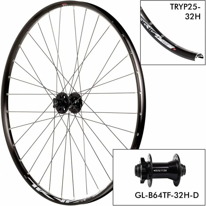 Fietswiel Rodi D. Tryp25 32H - B64TF 15x100