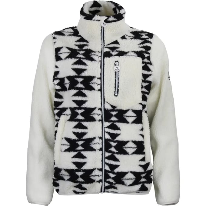 Dames fleece met rits en borstzak Peak Mountain Sherpa 350G