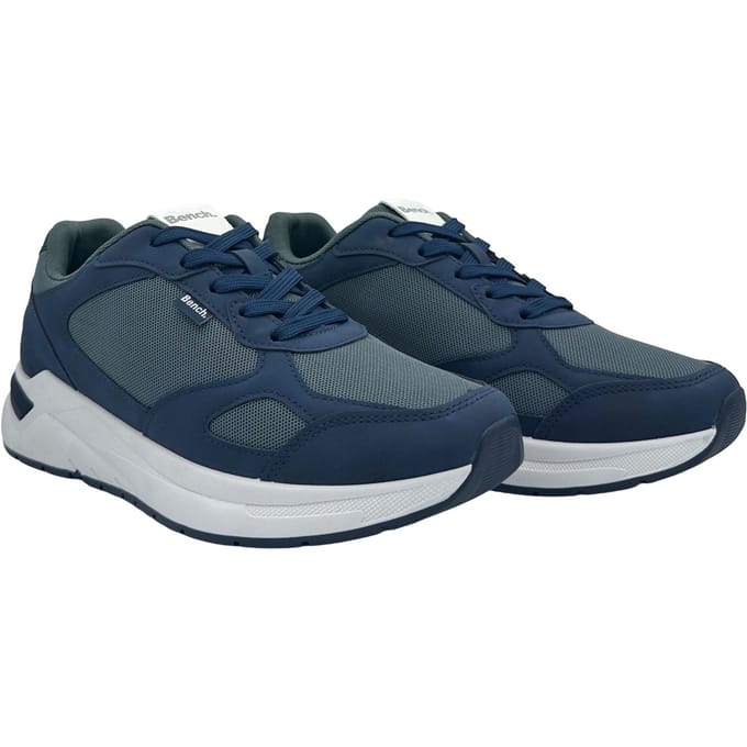 Bench Derker Heren Sneakers Navy/Grijs