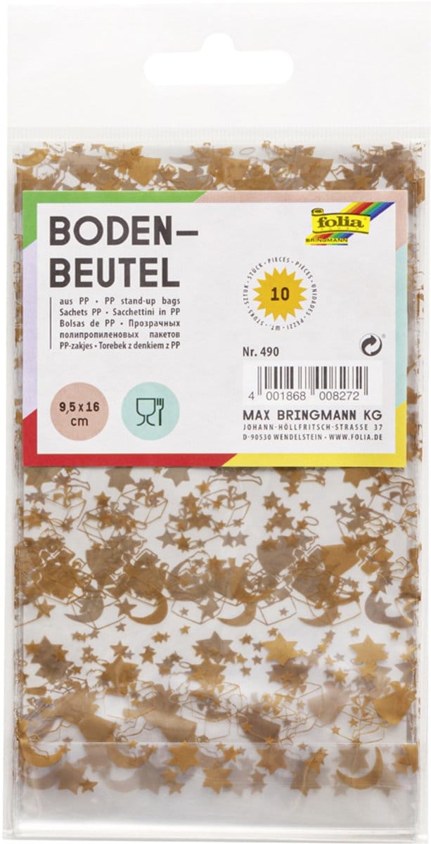 Kerstbodembakjes, afmeting: 115 x 190 mm
