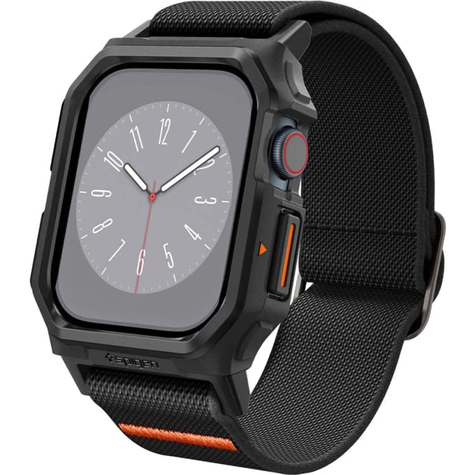 Spigen Lite Fit Pro™ Case + Band voor de Apple Watch Series 10 / 11 - 46 mm - Matte Black