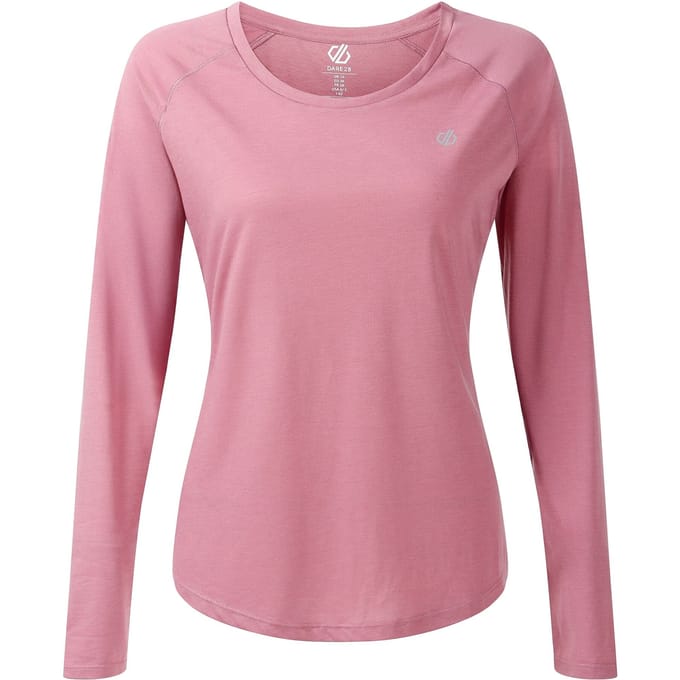 Dare 2B Dames/Dames Serenity T-shirt met lange mouwen (Stoffige orchidee)