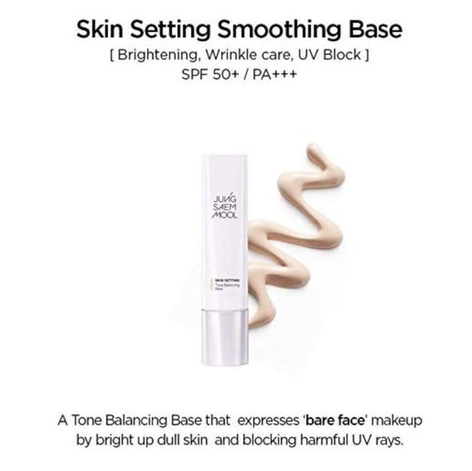 JUNG SAEM MOOL - Skin Setting Tone Balancing Base 2025 Version - 40ml