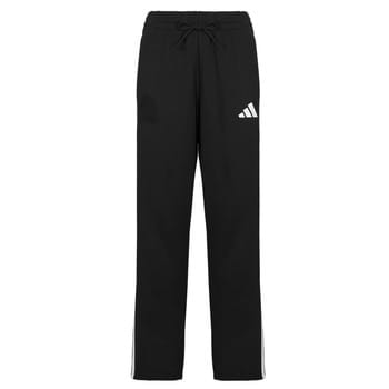 Adidas Essentials 3 Stripes Open Hem Fleece Joggers Zwart L / Regular Vrouw