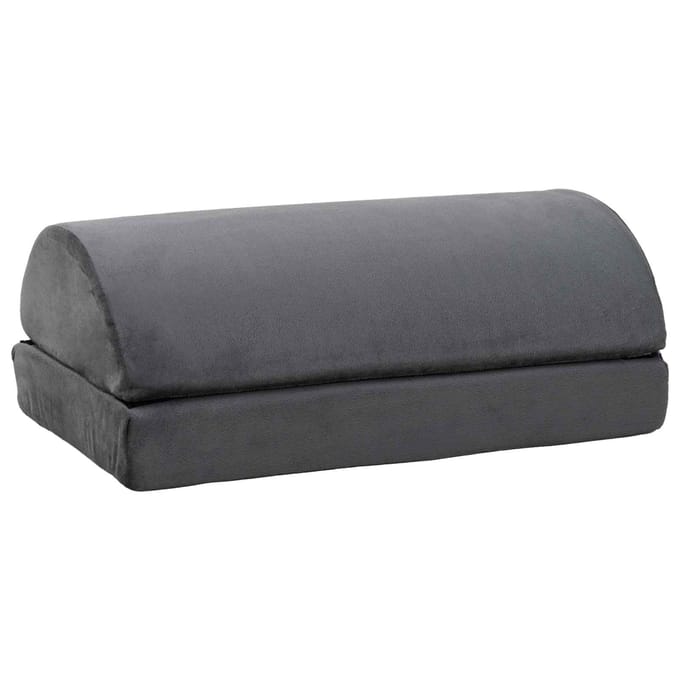 vidaXL - 44 - x - 29 - x - 17 - cm - Stevig - PU - Schuim - Grijs