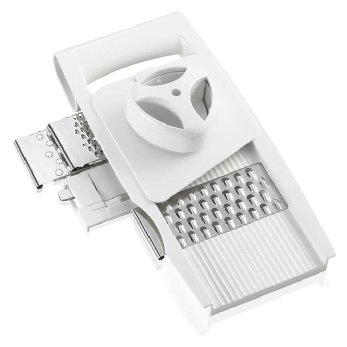 Leifheit ComfortLine Multifunctionele Rasp - 4+1 - Wit