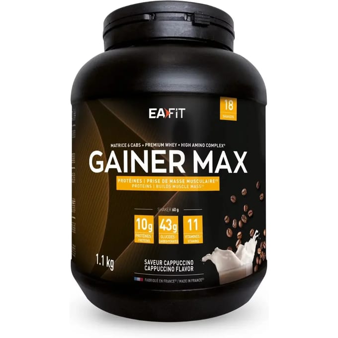 Eiwit EA Fit Gainer Max Cappuccino