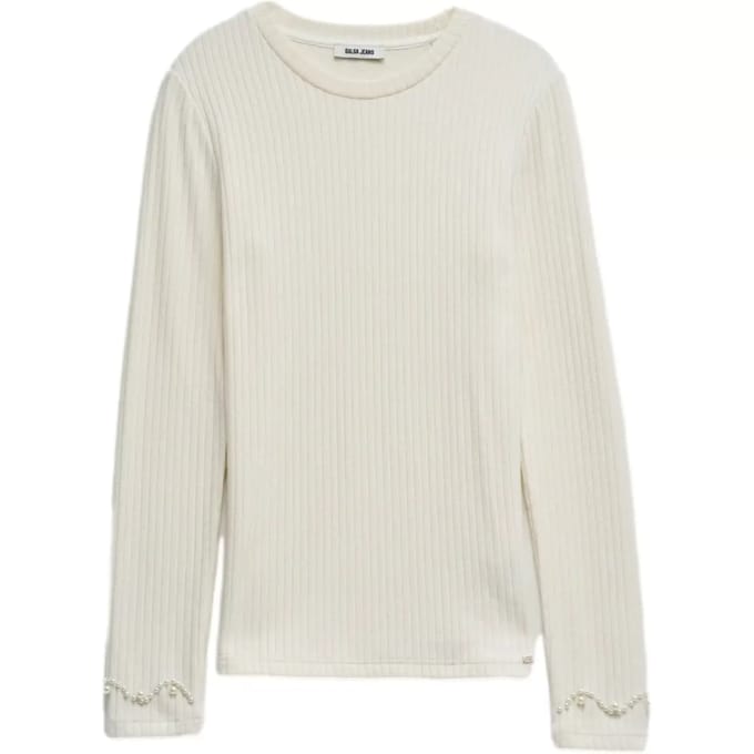 Ribbelbrei vrouwenpull Salsa Jeans