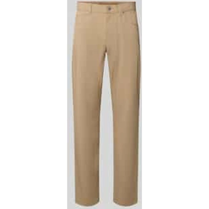 comfort fit broek met steekzakken