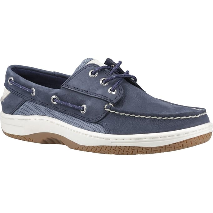 Sperry Billfish 3 Oog Leren Heren Marineblauwe Bootsschoenen