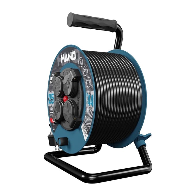 Plast-Rol HAND - Kabelhaspel - 50m - 16A - IP44
