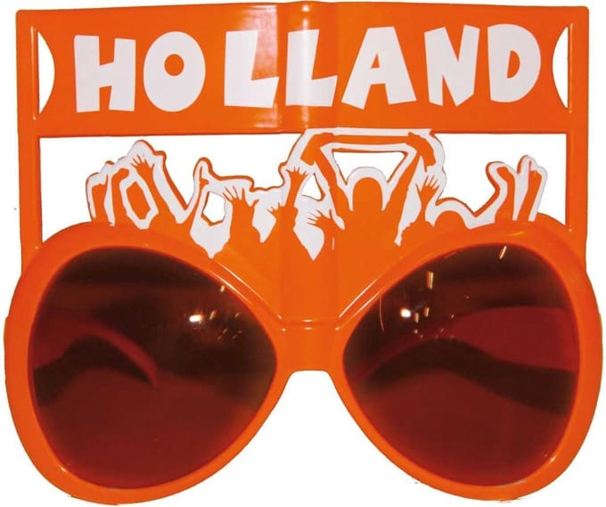 Nederland Bril nederland spandoek