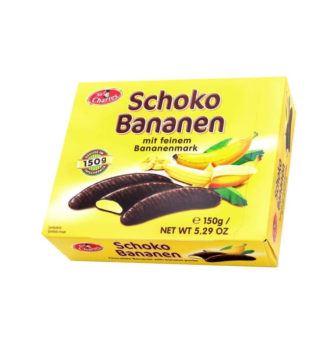 SirCharles Schokobananen Banane Guimauves 150 g