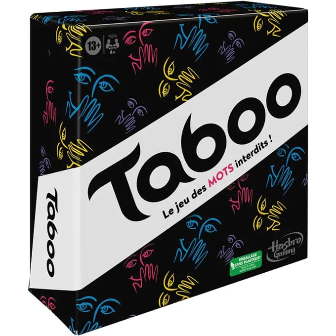 Hasbro Taboe gezelschapsspel educatief bordspel voor kinderen.