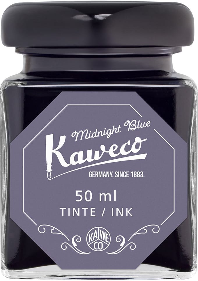 Kaweco - inktpotje - Vulpen inkt - Ink bottle 50ML Midnight Blue