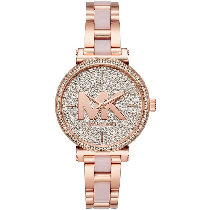 Michael Kors MK4336 Sofie Rose Goudkleurig Dameshorloge