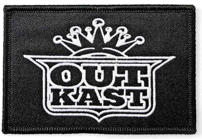 Outkast - Imperial Crown Logo Patch - Zwart