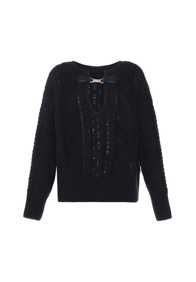 Faina Jumper Dames zwart