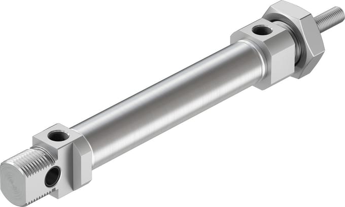 Festo Cilinder 20mm Boring 80mm Slag ISO 6432 Dubbelwerkend - 559274 - P2CXE