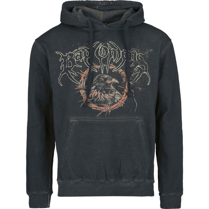 Bad Omens Trui met capuchon - Draugr - S tot XXL - voor Mannen - grijs