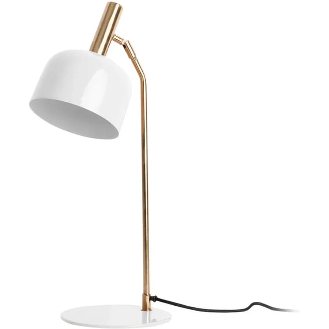 Leitmotiv Tafellamp Smart - Wit - 23x19.5x56cm - Scandinavisch