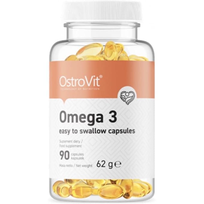 OstroVit Omega 3 gemakkelijk door te slikken 90 capsules